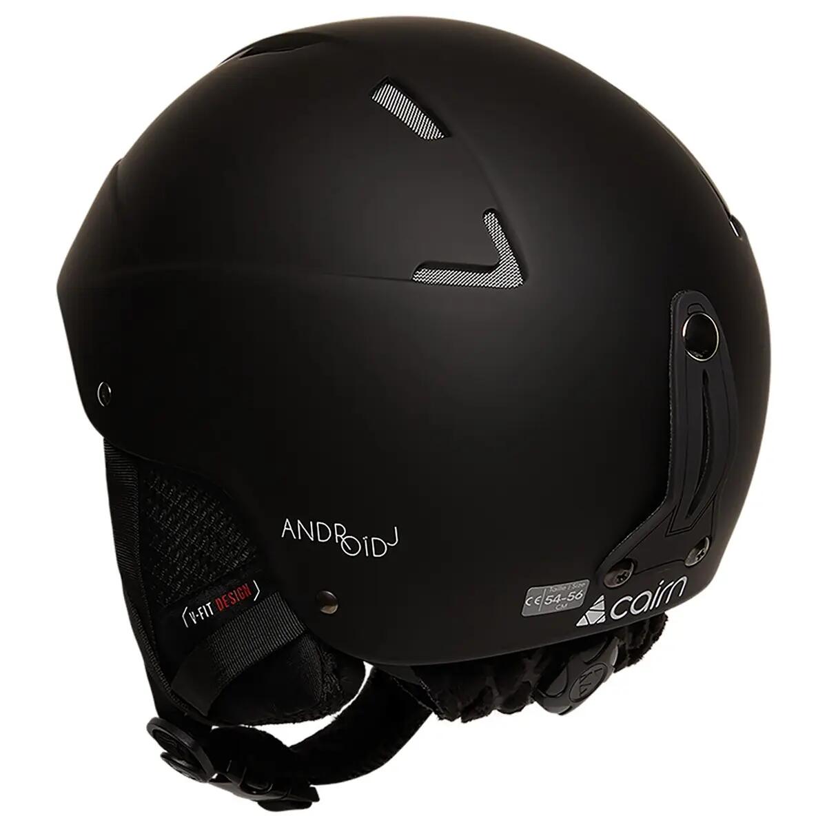 Kinder Skihelm - Android J - Zwart 2/3