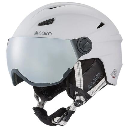 Skihelm mit Visier - Electron - Schwarz