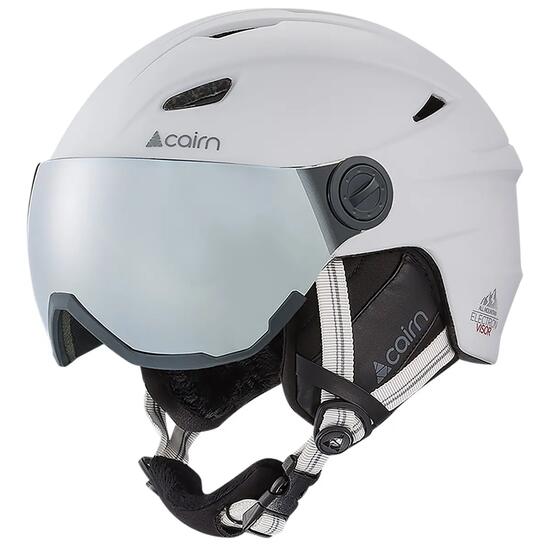 Skihelm mit Visier - Electron - Schwarz