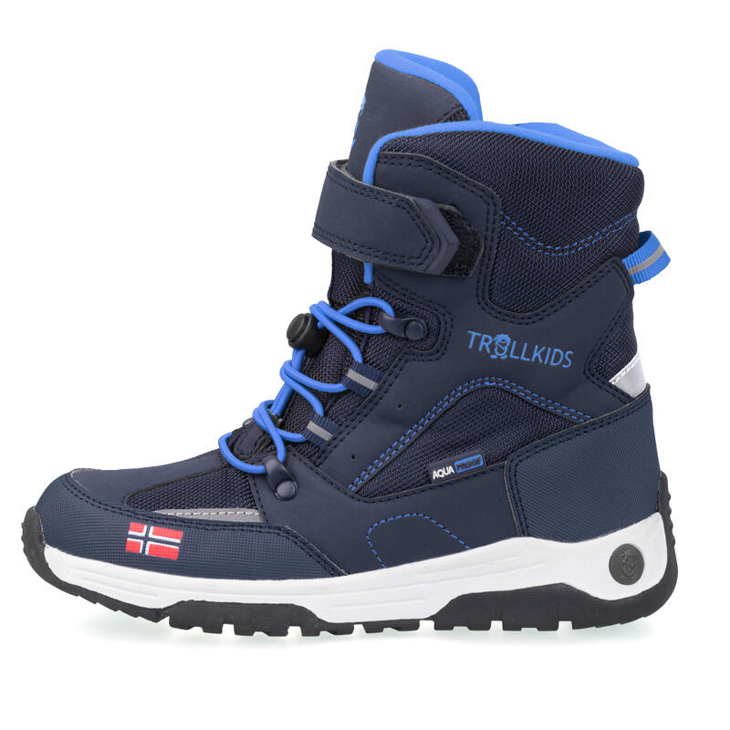 Chaussures d'hiver pour enfants Lofoten XT Imperméables Bleu marine / Bleu moyen