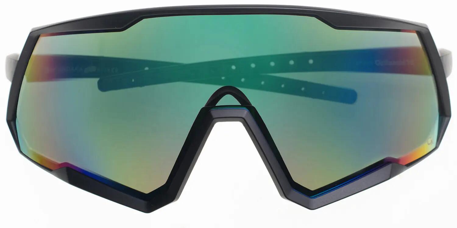 Lunettes de soleil Mundaka IZPEGI noir et vert 4/4