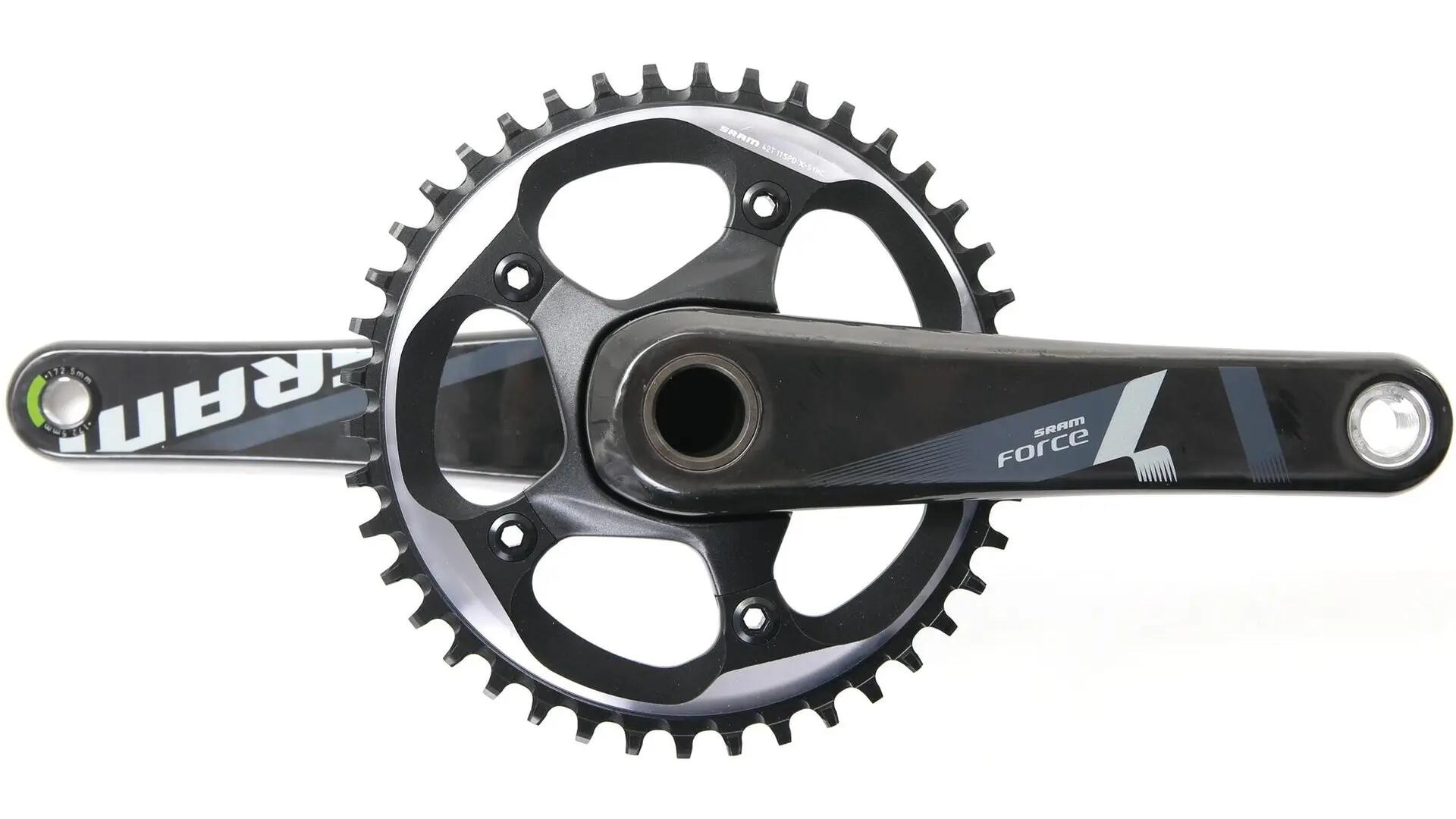 Pédalier mono plateau Sram Force1 GXP 110 42T 2/2