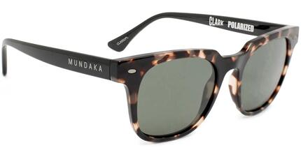 Lunettes de soleil Mundaka CLARK écaille marron et noir mats