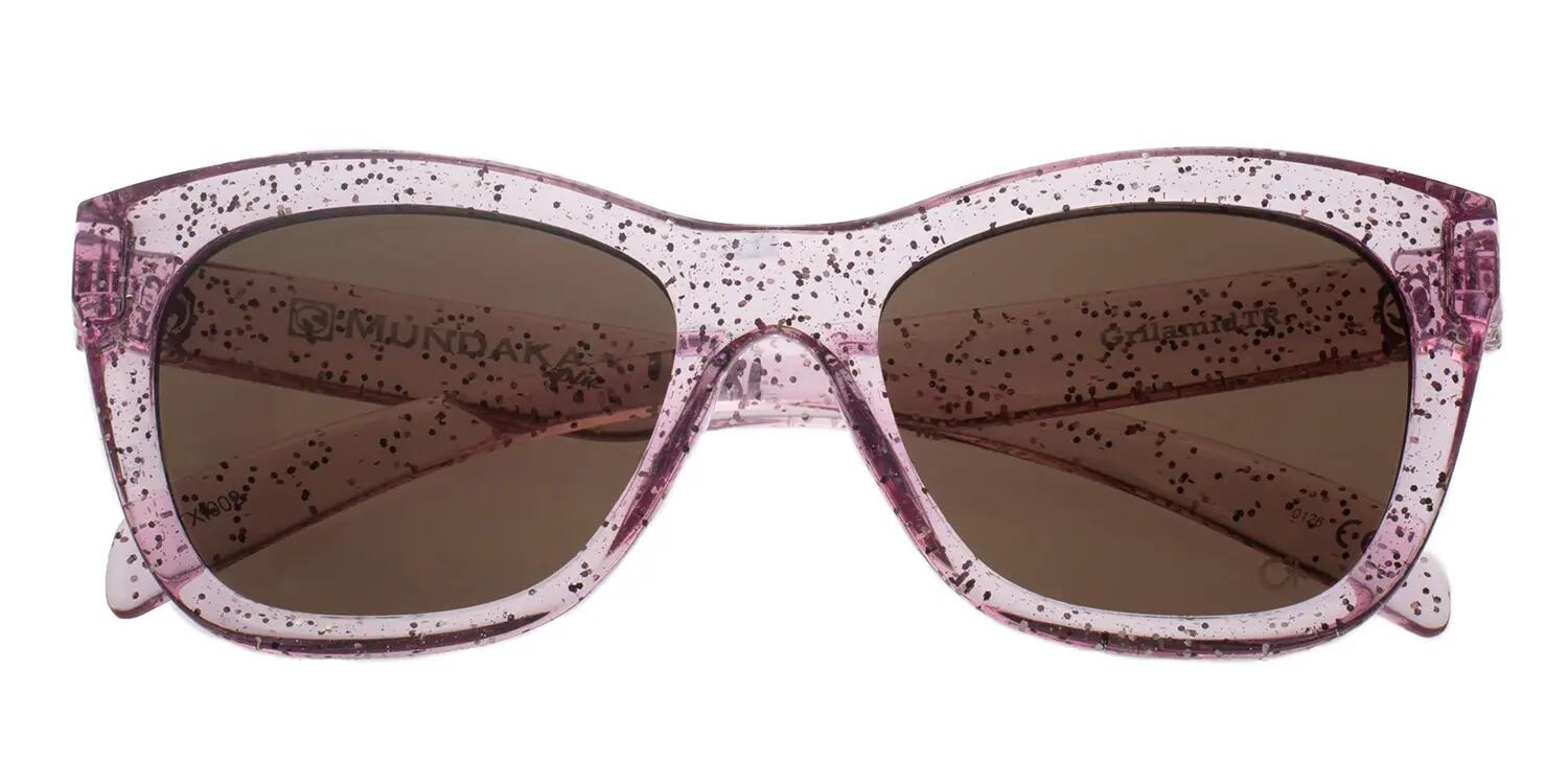 Lunettes de soleil Mundaka TXIKI rose 4/4
