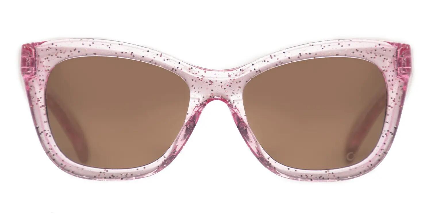 Lunettes de soleil Mundaka TXIKI rose 2/4