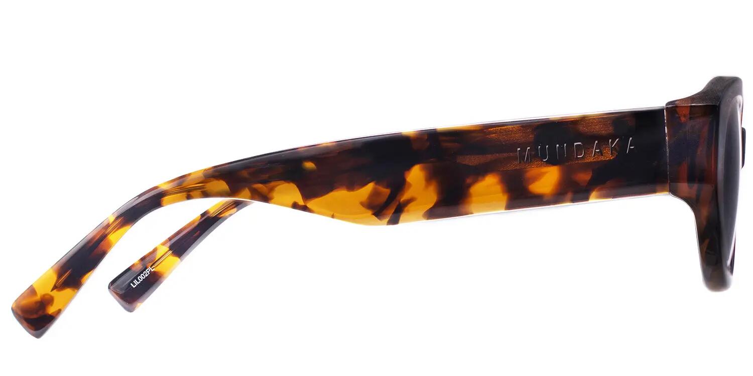 Lunettes de soleil Mundaka LILURA écaille marron 3/4