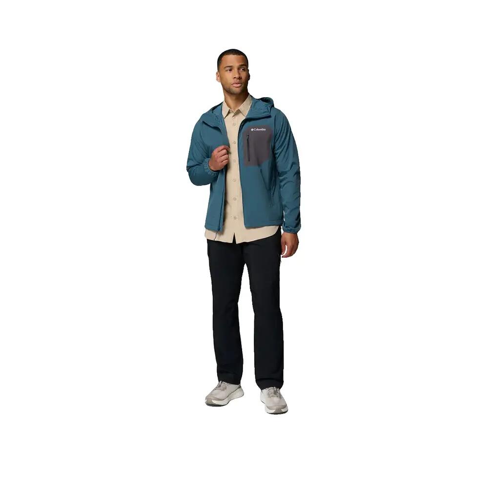 Chaqueta softshell Columbia Tall Heights III Azul 8/8