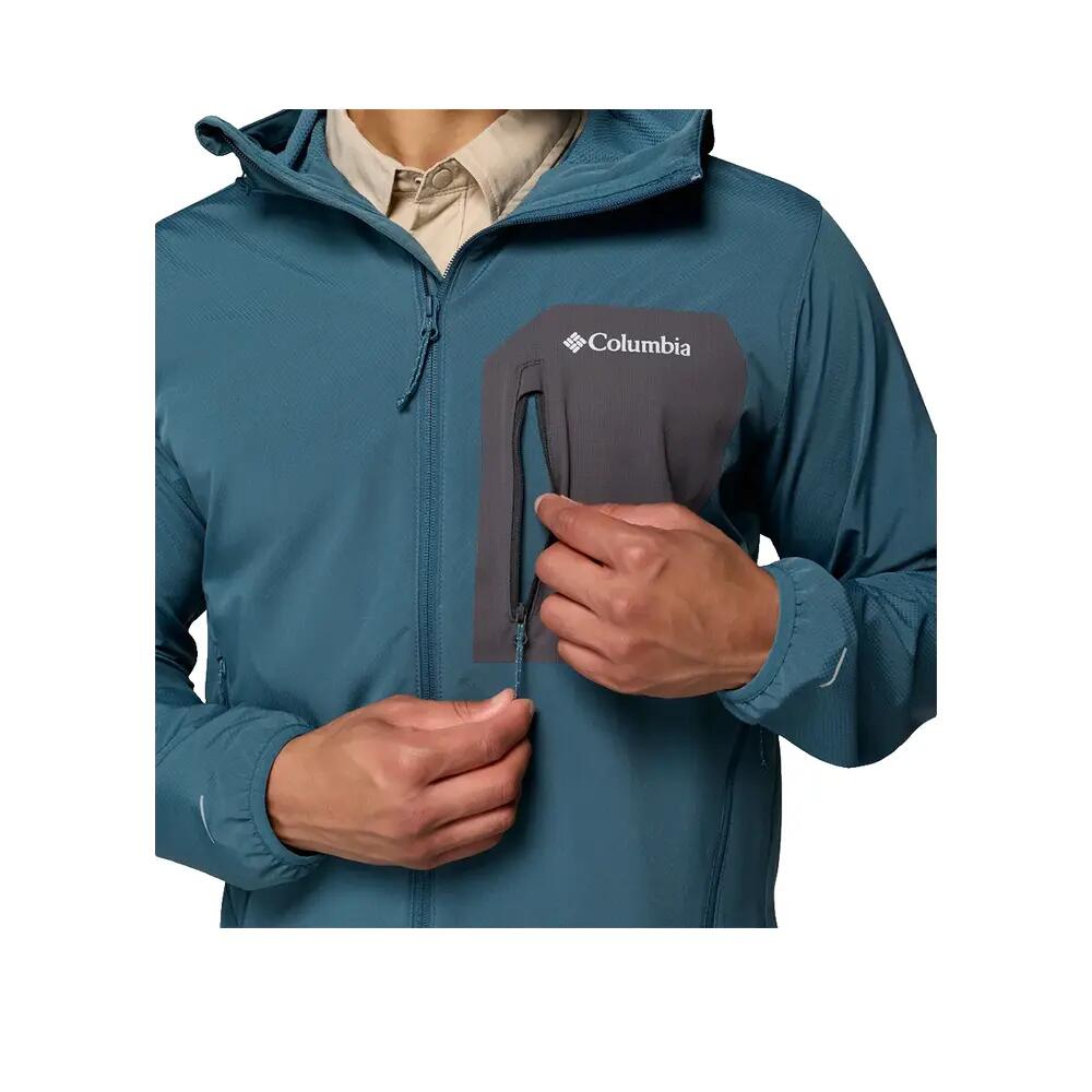 Chaqueta softshell Columbia Tall Heights III Azul 6/8