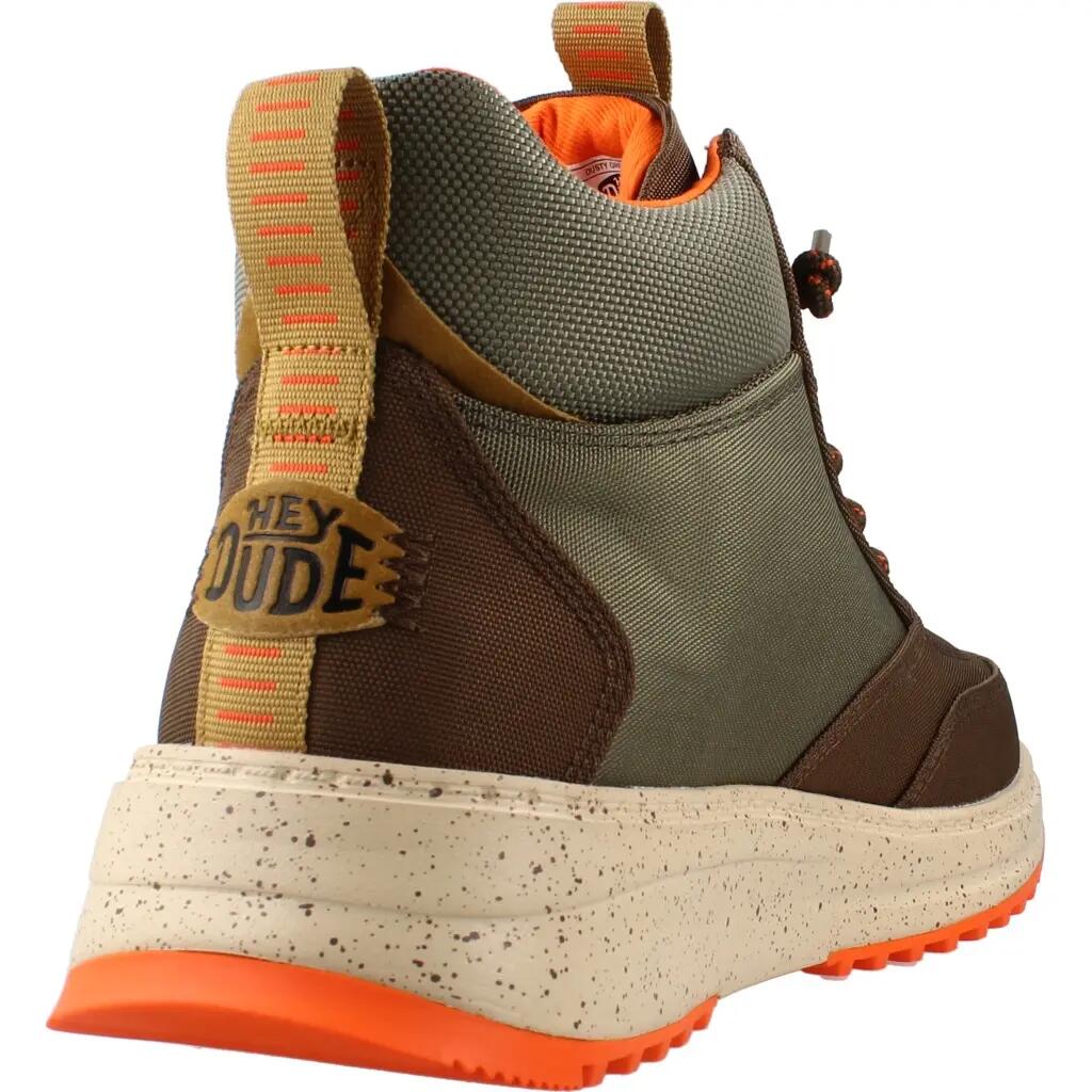 Bottes Hey Dude Modèle Hd42058 Tahoe Nylon Couleur Vert 3/6