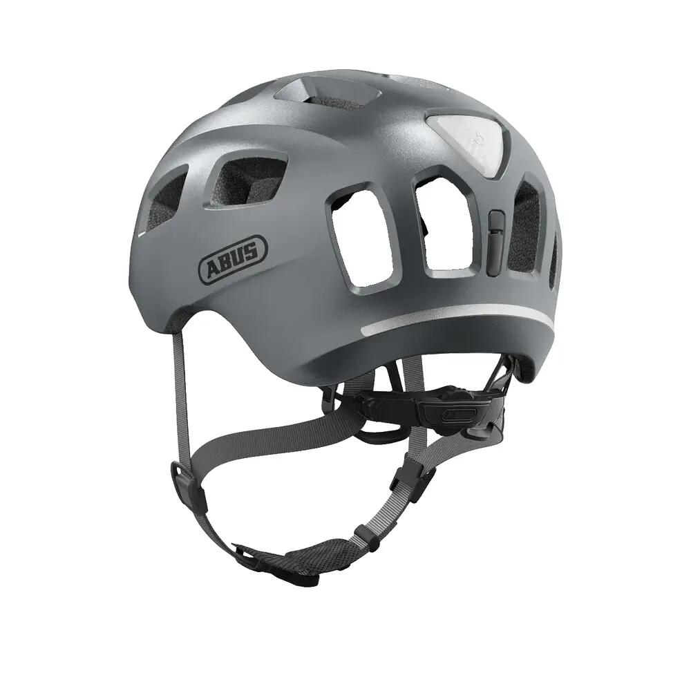 Casco da ciclismo Abus Youn-I 2.0 Grigio Argento 5/6