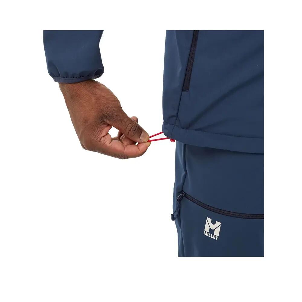 Kurtka softshell Millet Seneca Shield Bleu 6/10