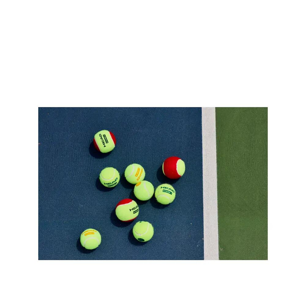 HEAD STAGE 2 ORANGE carton – 16 x 3 balles de tennis 6/7