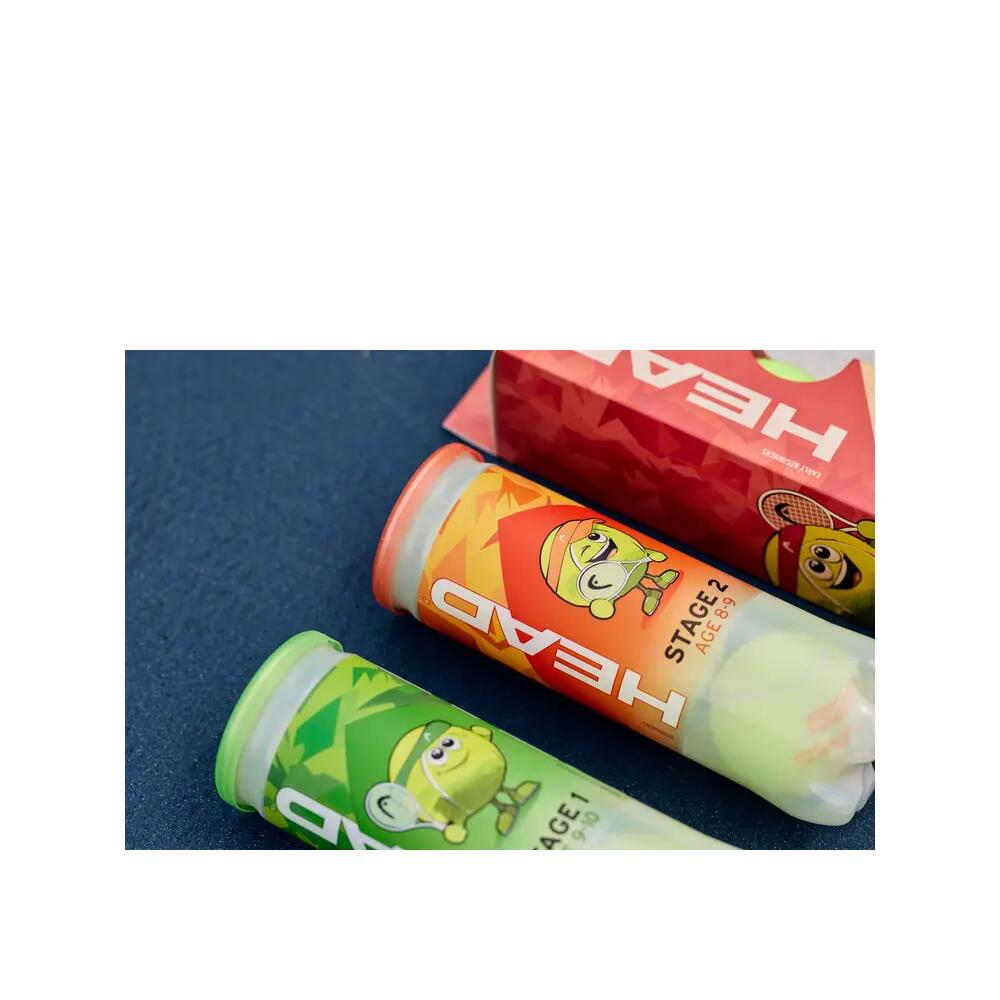HEAD STAGE 2 ORANGE carton – 16 x 3 balles de tennis 5/7