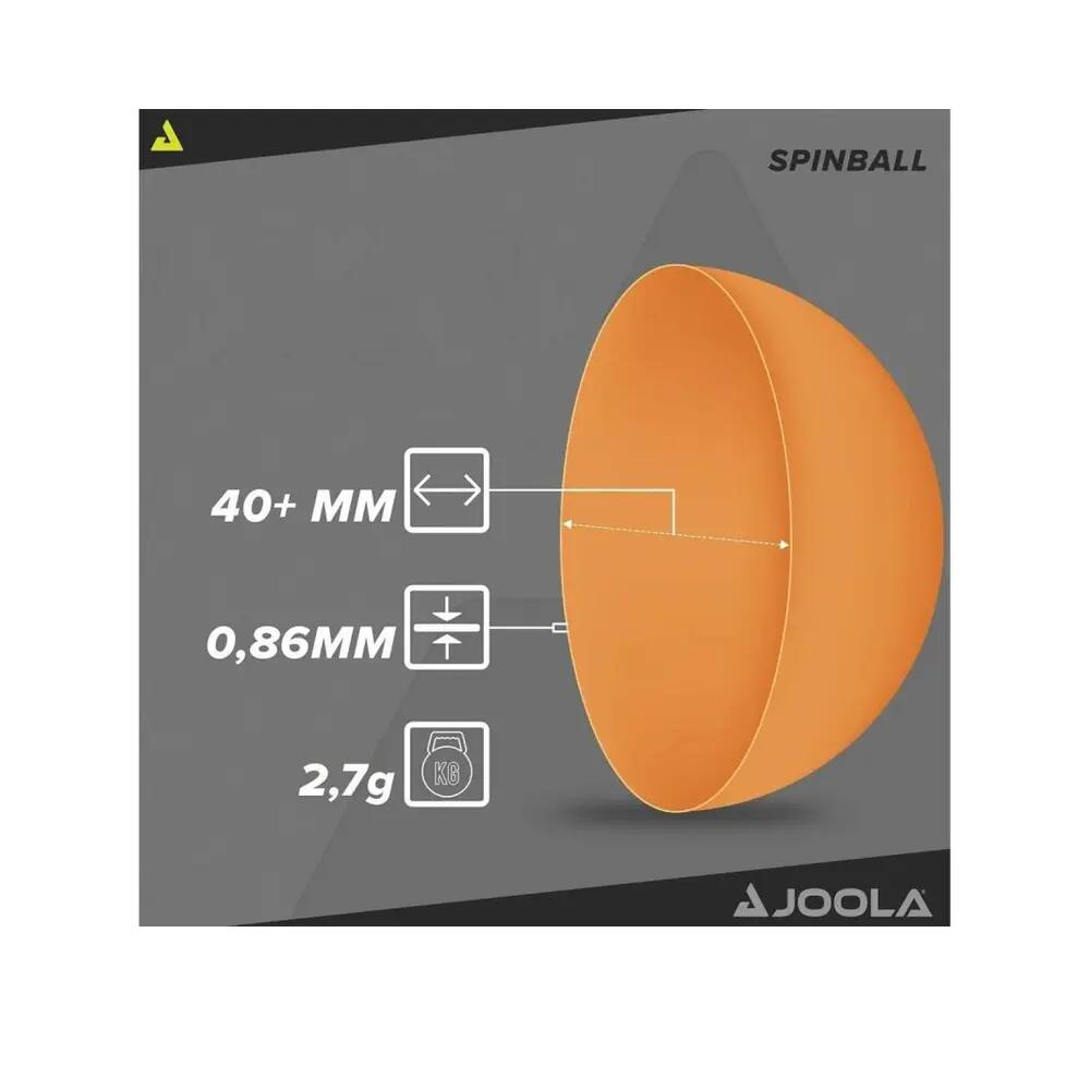 Table tennis balls Joola Spinball (x12) 6/10
