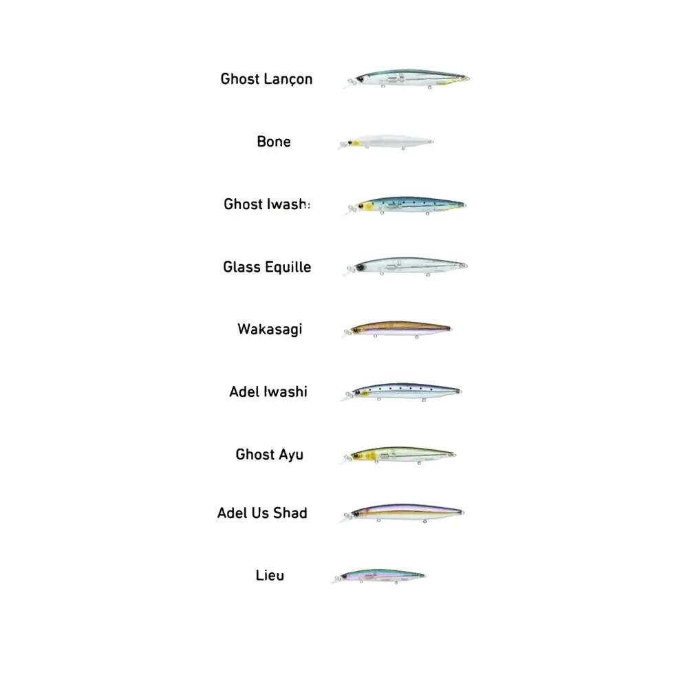 Appât flottant Daiwa Shoreline Shiner-Z Vertice R 125F Wakasagi 2/3