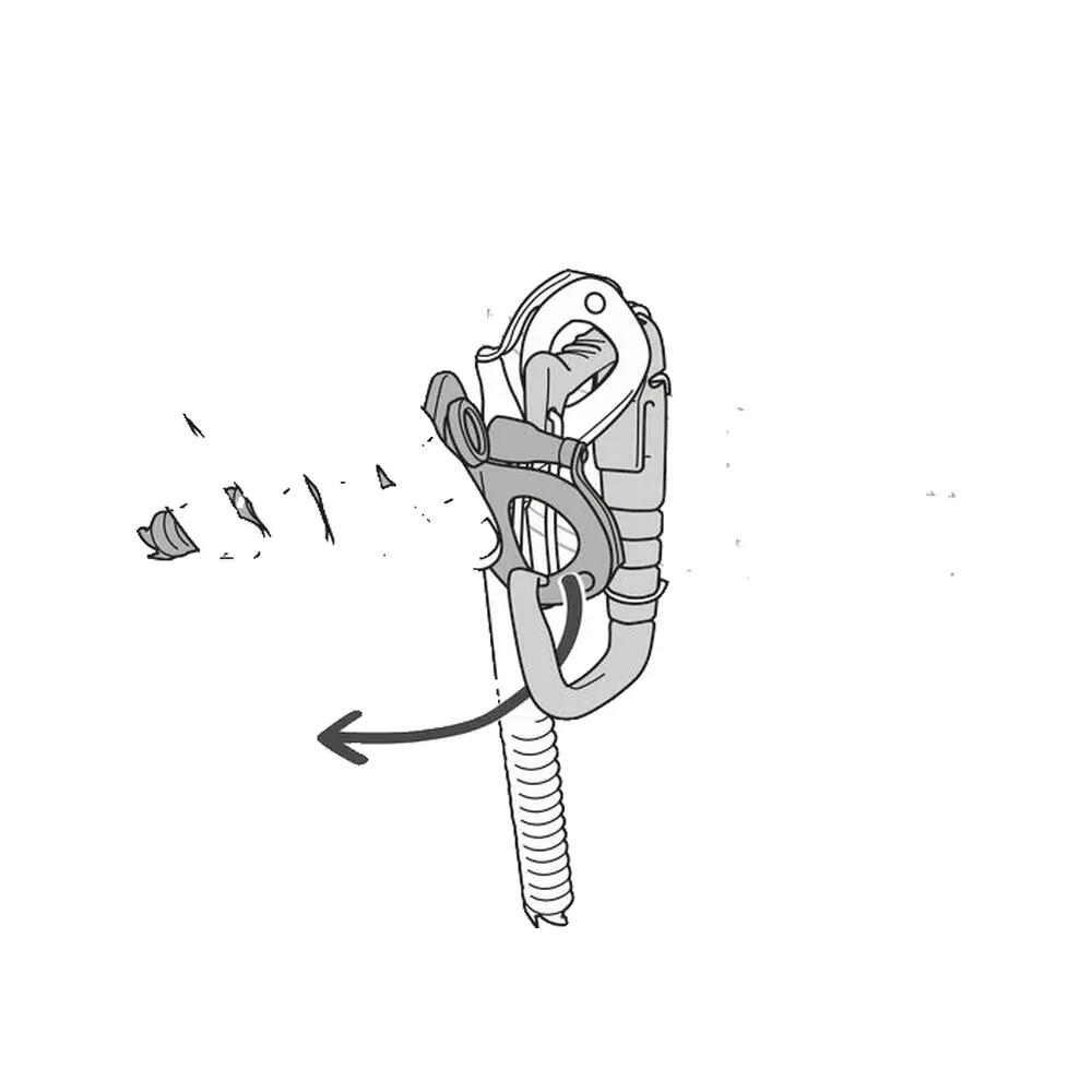 Accessoire Petzl Caritool Evo Oranje — 10 cm x 15 cm, 40 g 7/9
