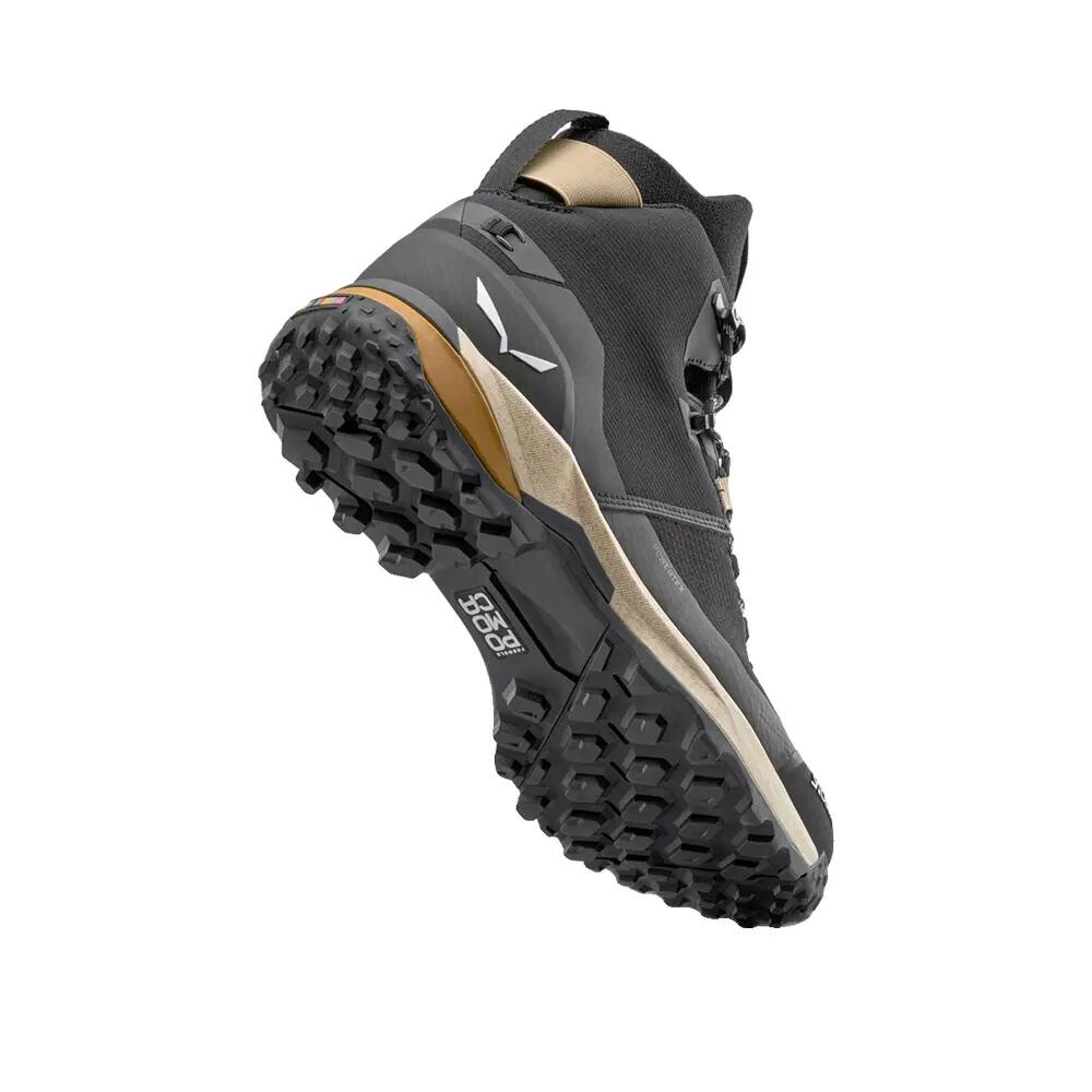 Wanderschuhe Salewa Puez Knit Mid Powertex Schwarz 6/7