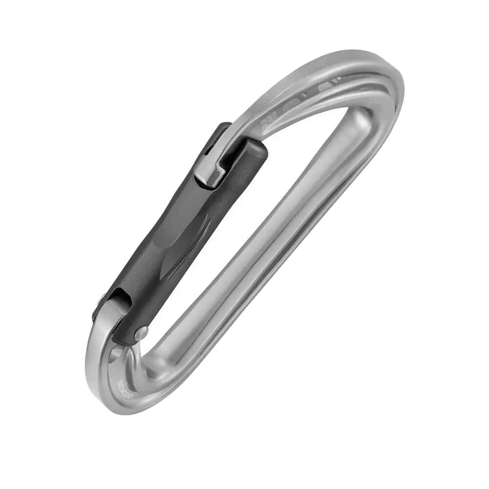 Carabina Petzl Spirit a dedo curvado Cinza 3/3