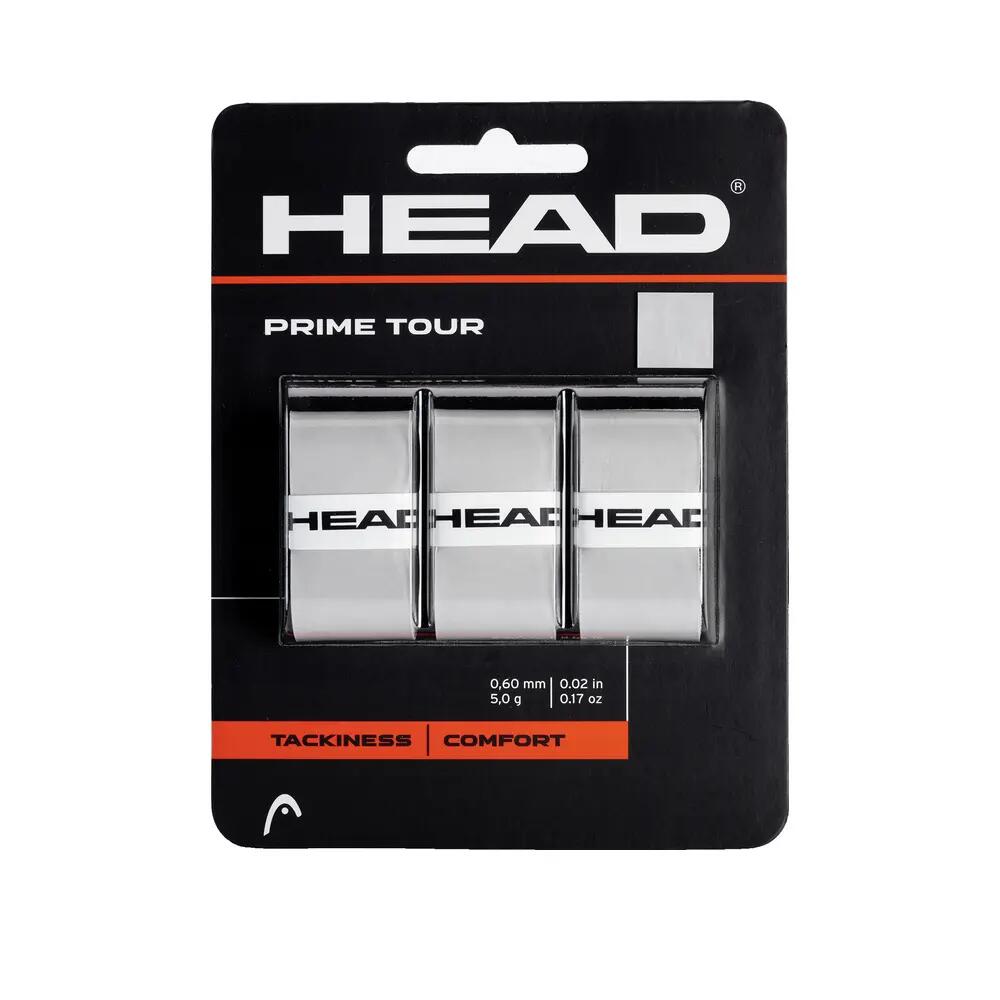 Owijki HEAD Prime Tour – Zestaw 3 szt. (szare) 2/2
