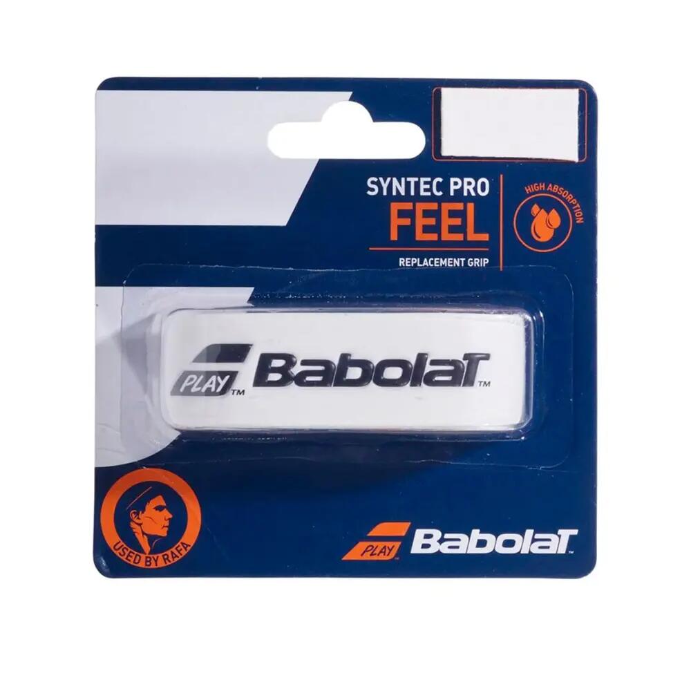 Grip Babolat Syntec Pro Blanc 3/5