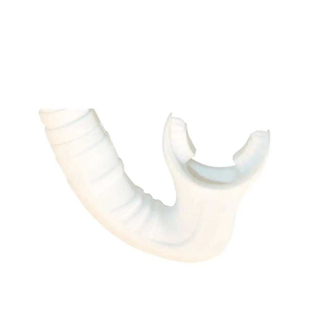 Beuchat SPY White Snorkel for Snorkelling and Spearfishing 2/5