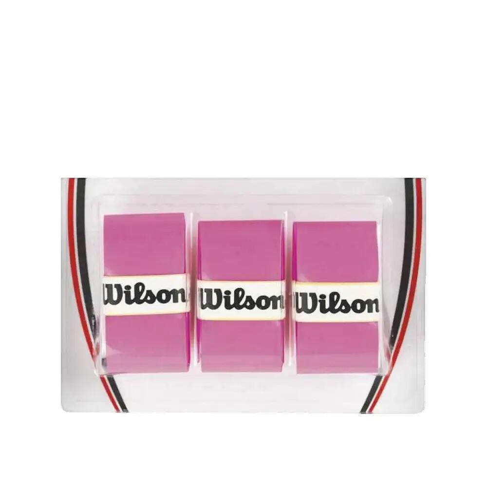 Overgrip para Raqueta Pro Comfort Pack de 3 Rosa Talla Única 3/3