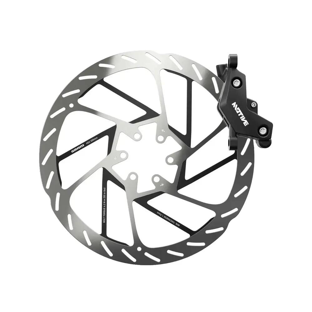 SRAM Motiv Bronze Scheibenbremse, 4-Kolben, Matchmaker-kompatibel 5/7