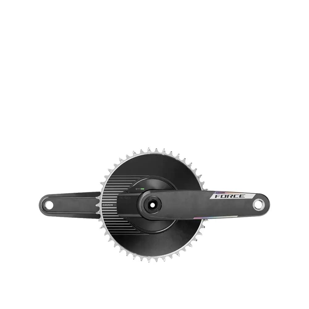 1895 Quarq Force 1 AXS crankset cu powermeter, DUB, foiţă single, negru 2/4