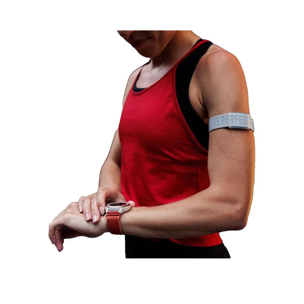 Monitor de frecuencia cardiaca al brazo ciclismo Amarillo Coros 7/8