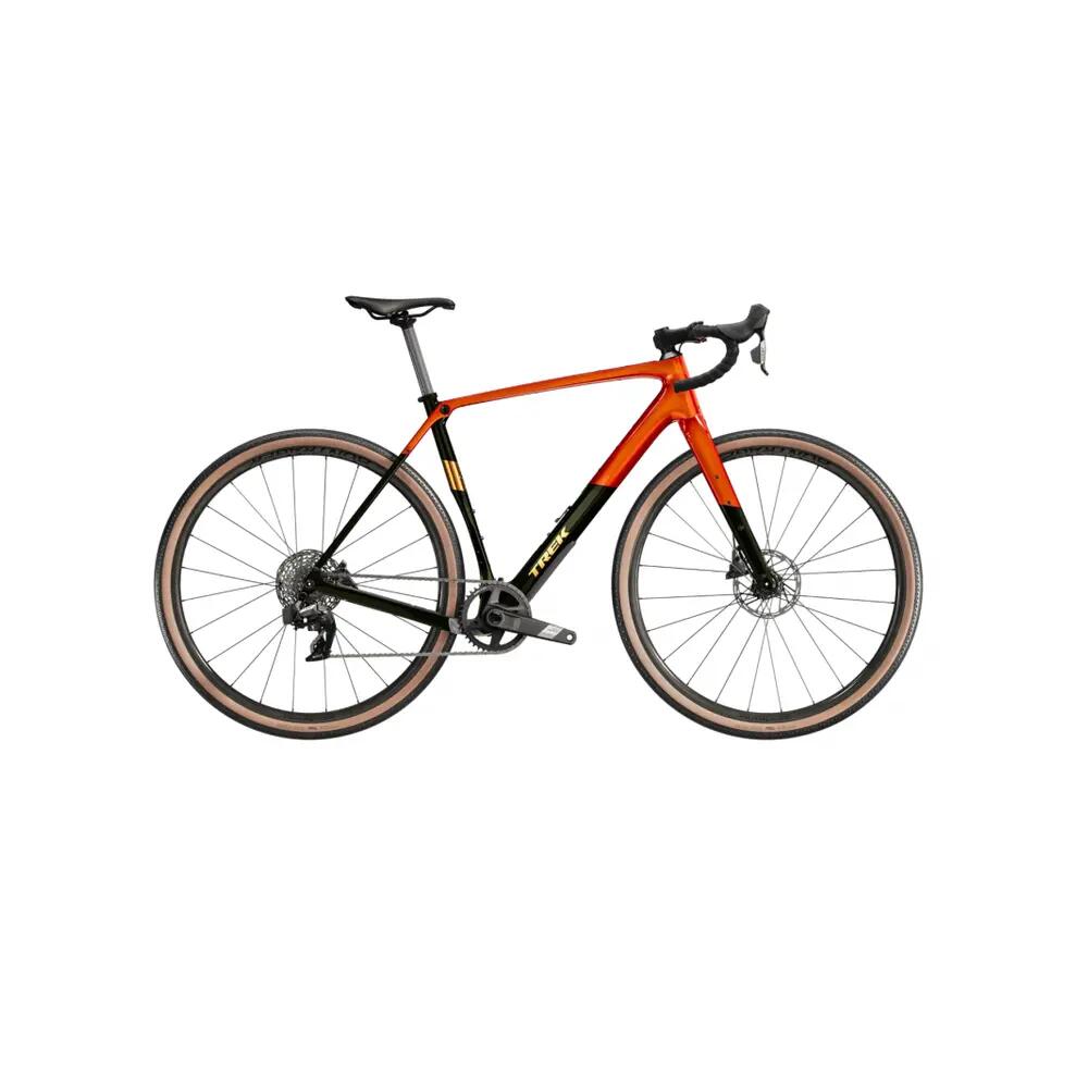 Vélo de gravel Trek Checkpoint SL 5 AXS Carbone 12 vitesses Orange/Noir 7/10
