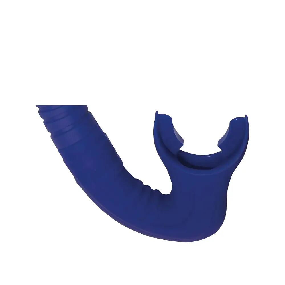 Niebieska fajka Beuchat SPY Ultra Blue do snorkelingu i łowiectwa podwodnego 2/5