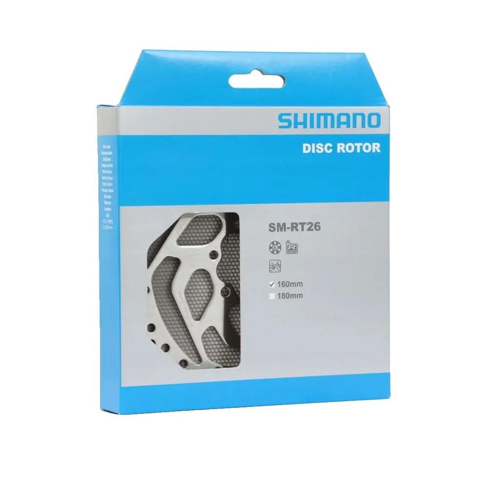 Shimano Bremsscheibe 160 mm SM-RT26 für optimale Bremsleistung 3/4