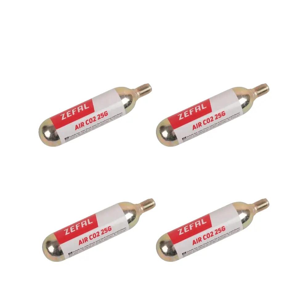 Co2 cartridges with screw Zefal (x6) 6/7