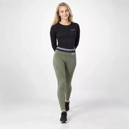 Legging de Randonnée femme Thermique PULKY Blanc