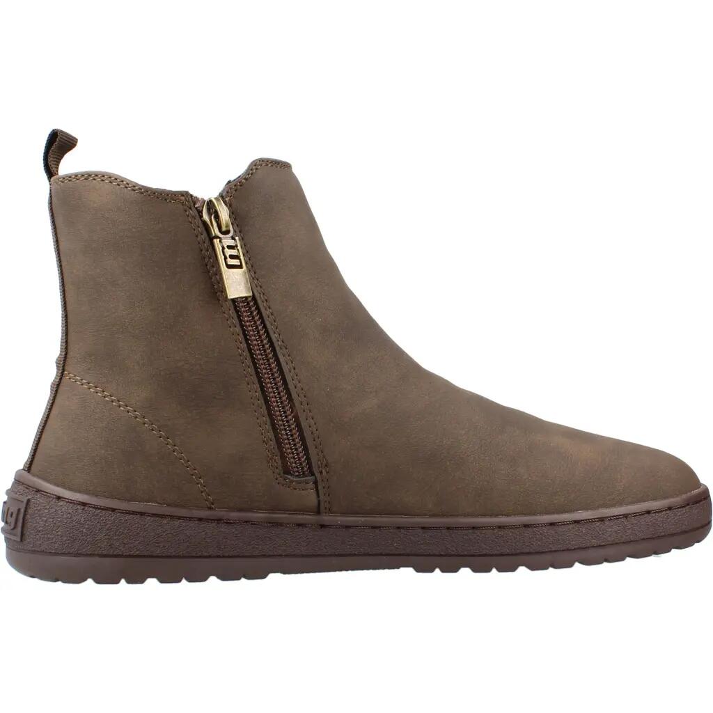 Mustang Free Chelsea Moka Ankle Boots - Size 37 4/6