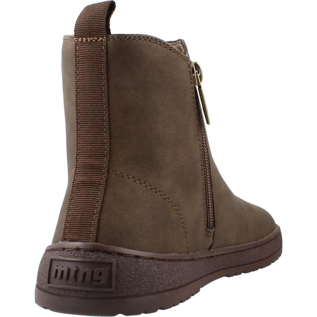 Mustang Free Chelsea Moka Ankle Boots - Size 37 3/6