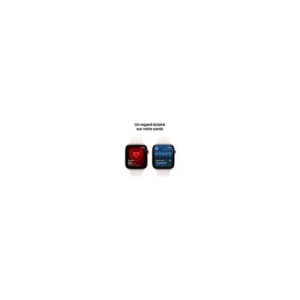 Montre connectée Apple Watch Series 11 Aluminium Rose 46mm - Rose clair 4/6