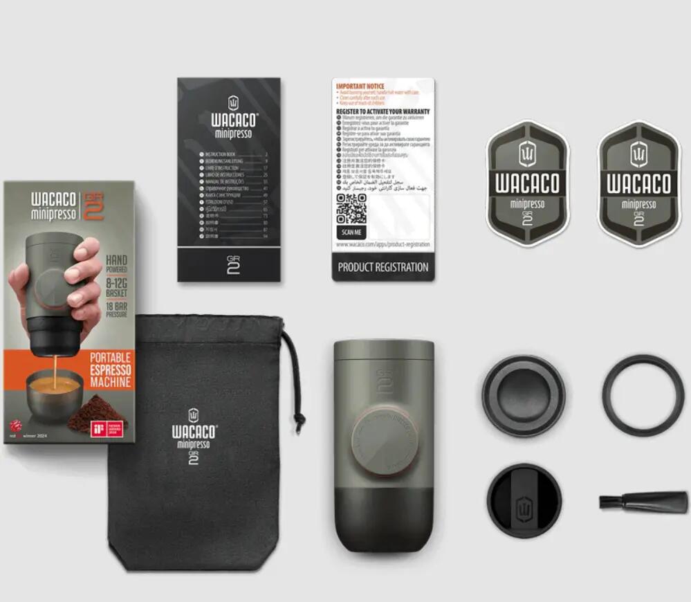 Machine Expresso Portable Café Moulu WACACO Minipresso GR2 2/7