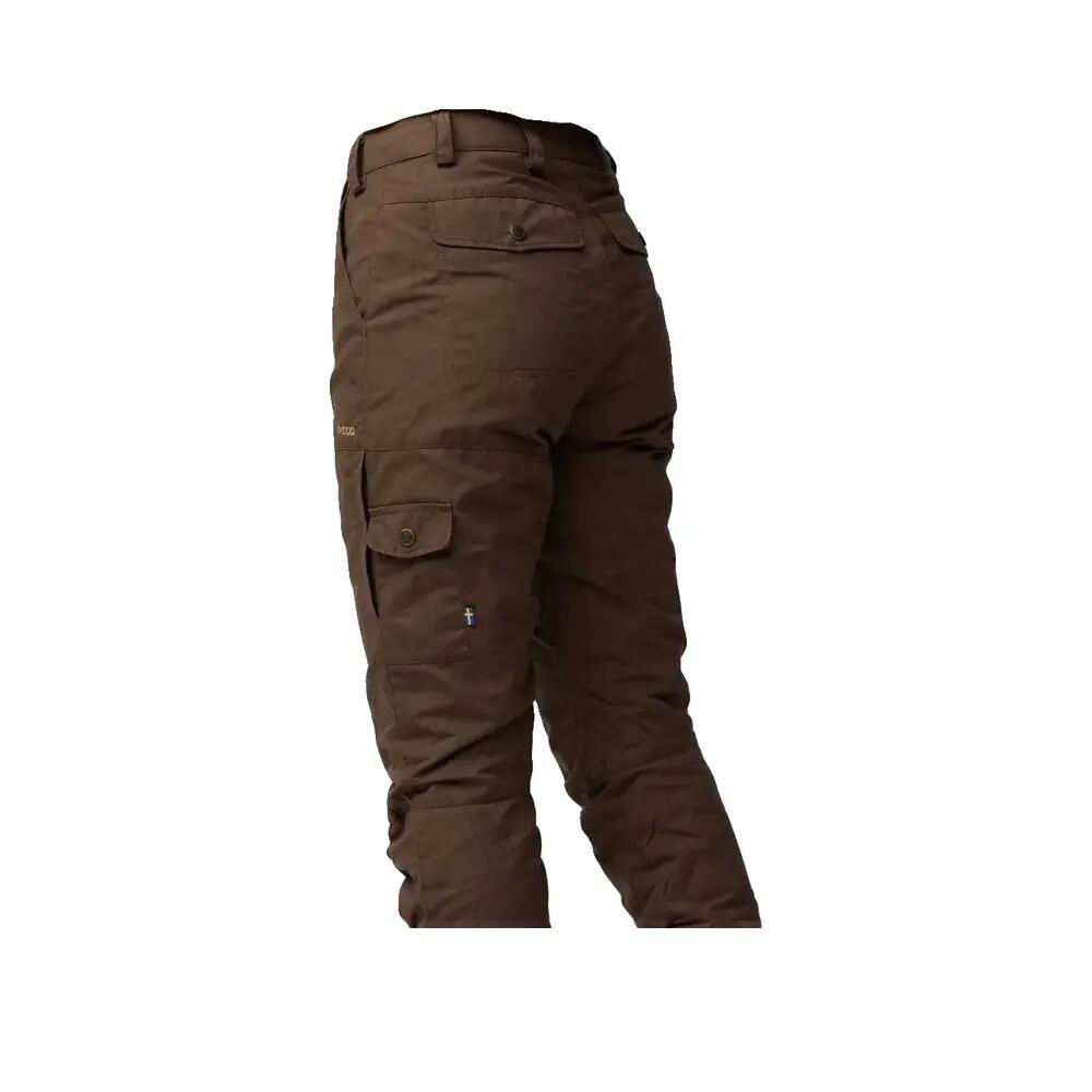 Calças de caminhada Fjällräven Karla Pro Femme em G-1000 Eco Verde Oliva 9/10