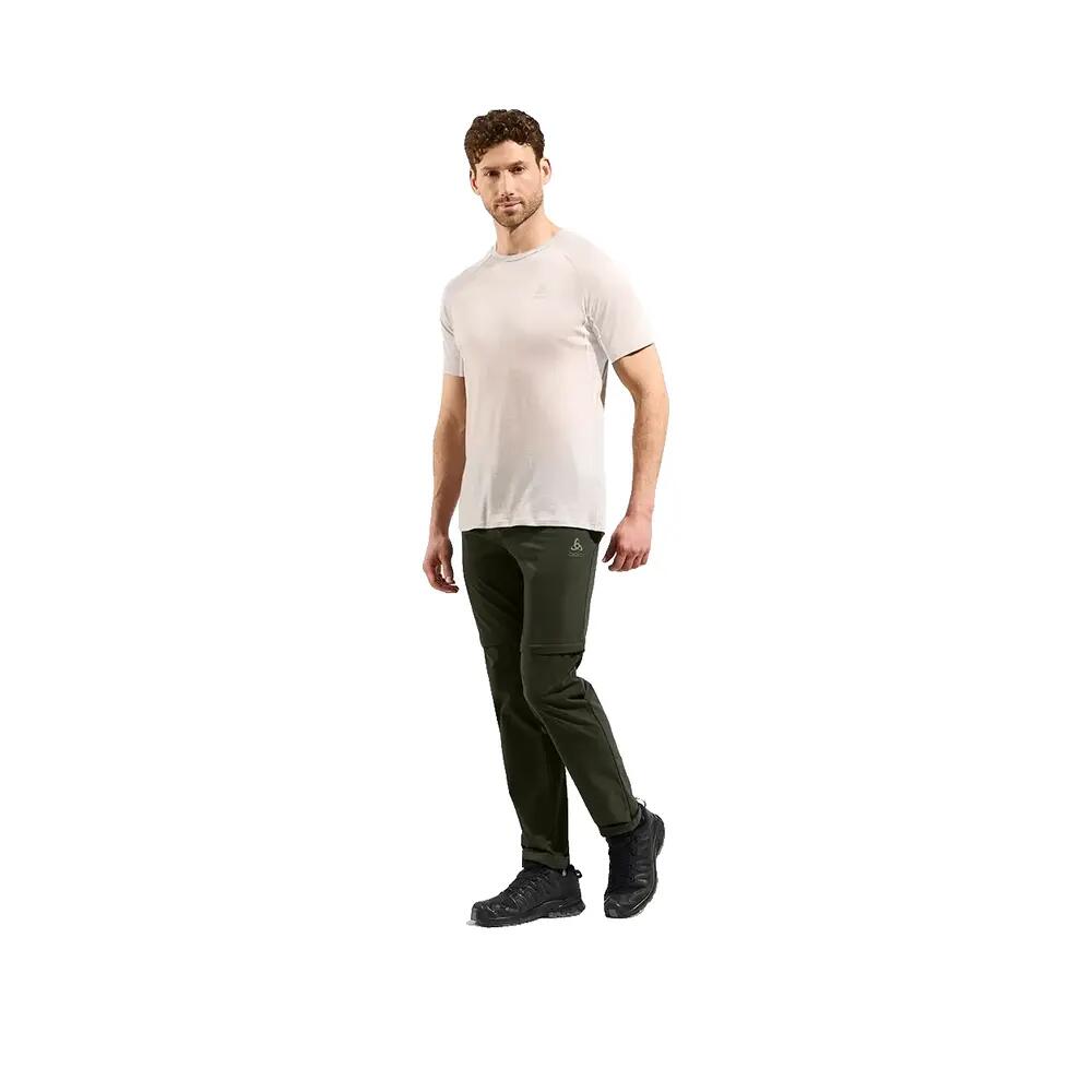 Pantalón de caminhada Odlo Ascent Light Verde Floresta 7/7