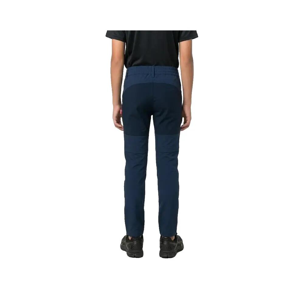 Pantalon de randonnée Trollkids Nordfjord Azul 4/5