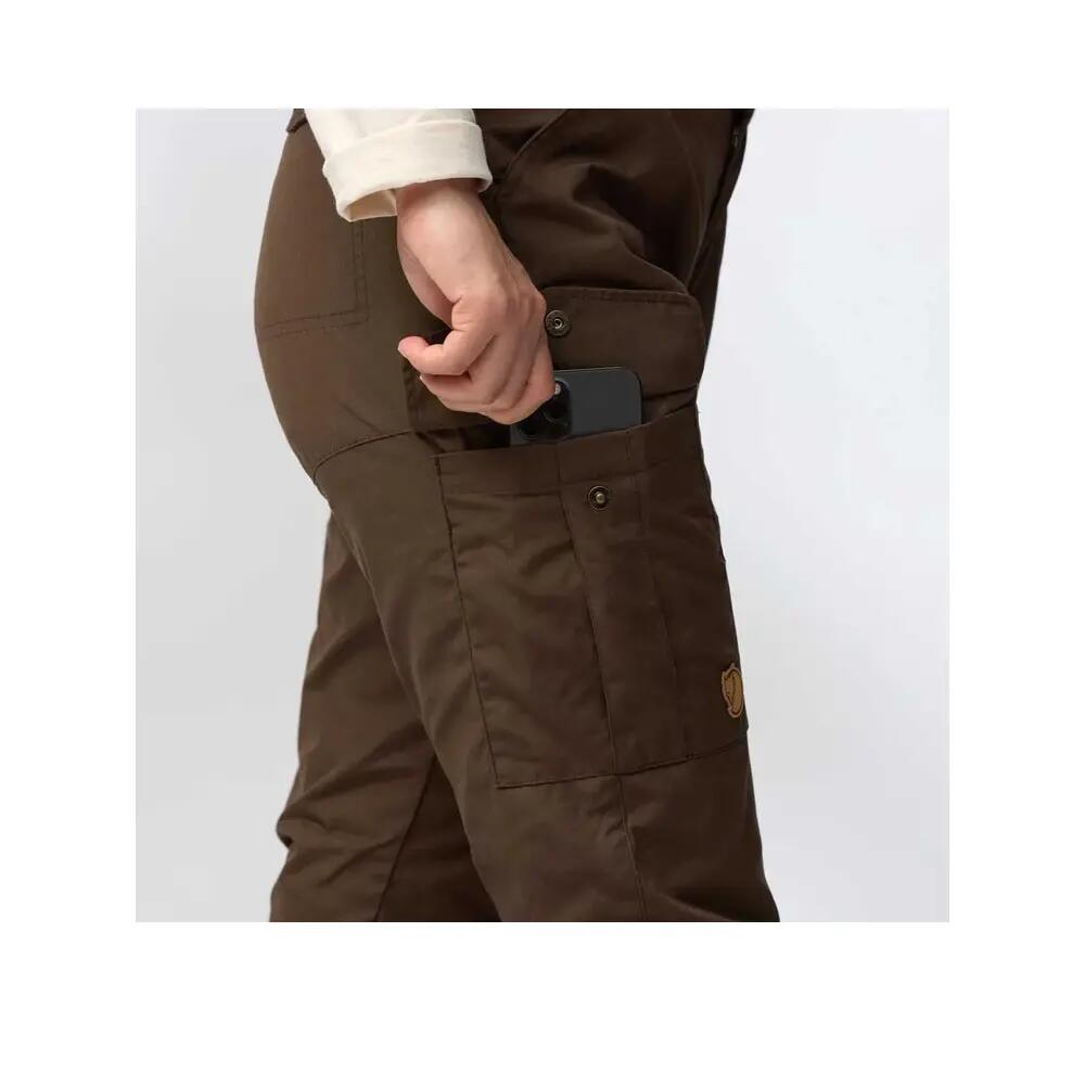 Calças de caminhada Fjällräven Karla Pro Femme em G-1000 Eco Verde Oliva 6/10