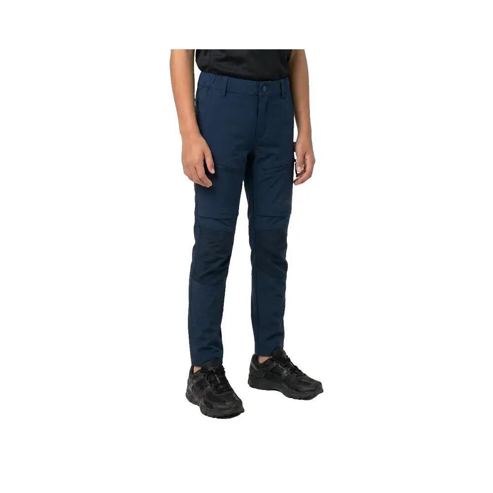 Pantalon de randonnée Trollkids Nordfjord Azul 3/5