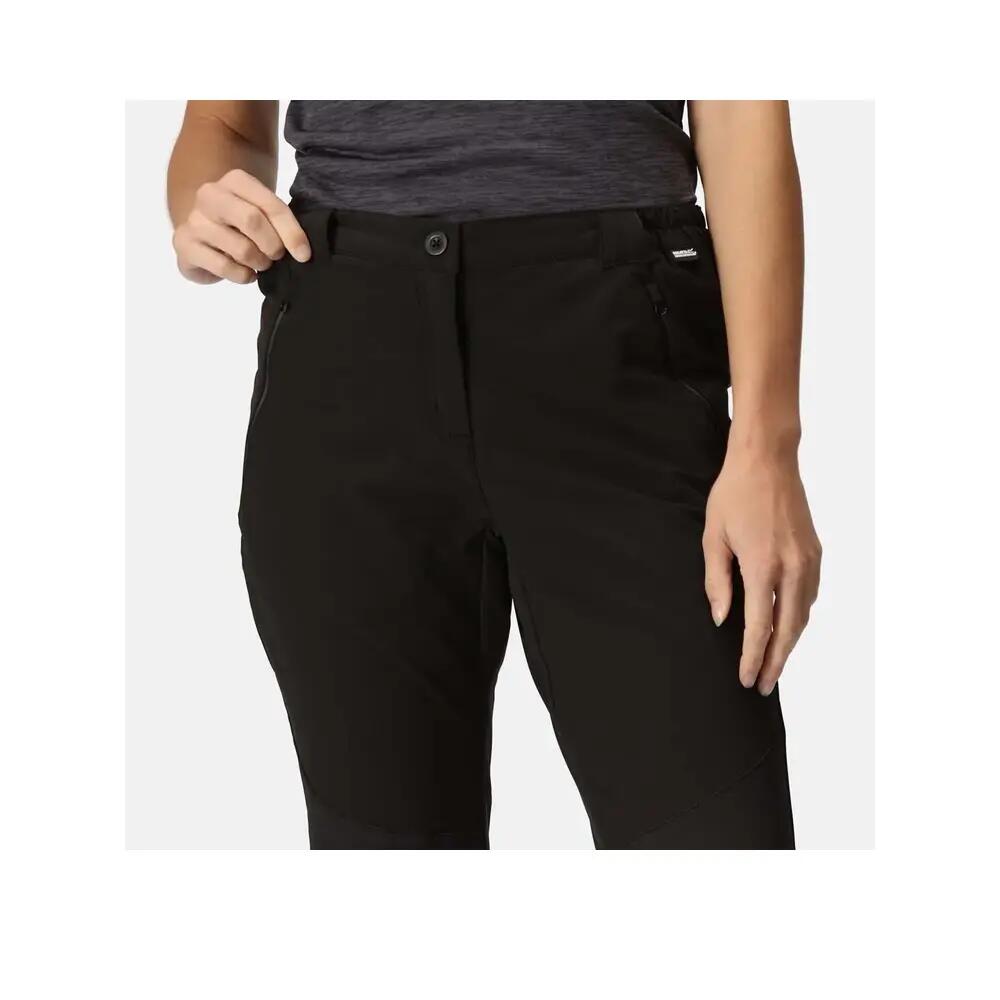 Pantalon de randonnée Regatta Questra V Femme zwart 9/10