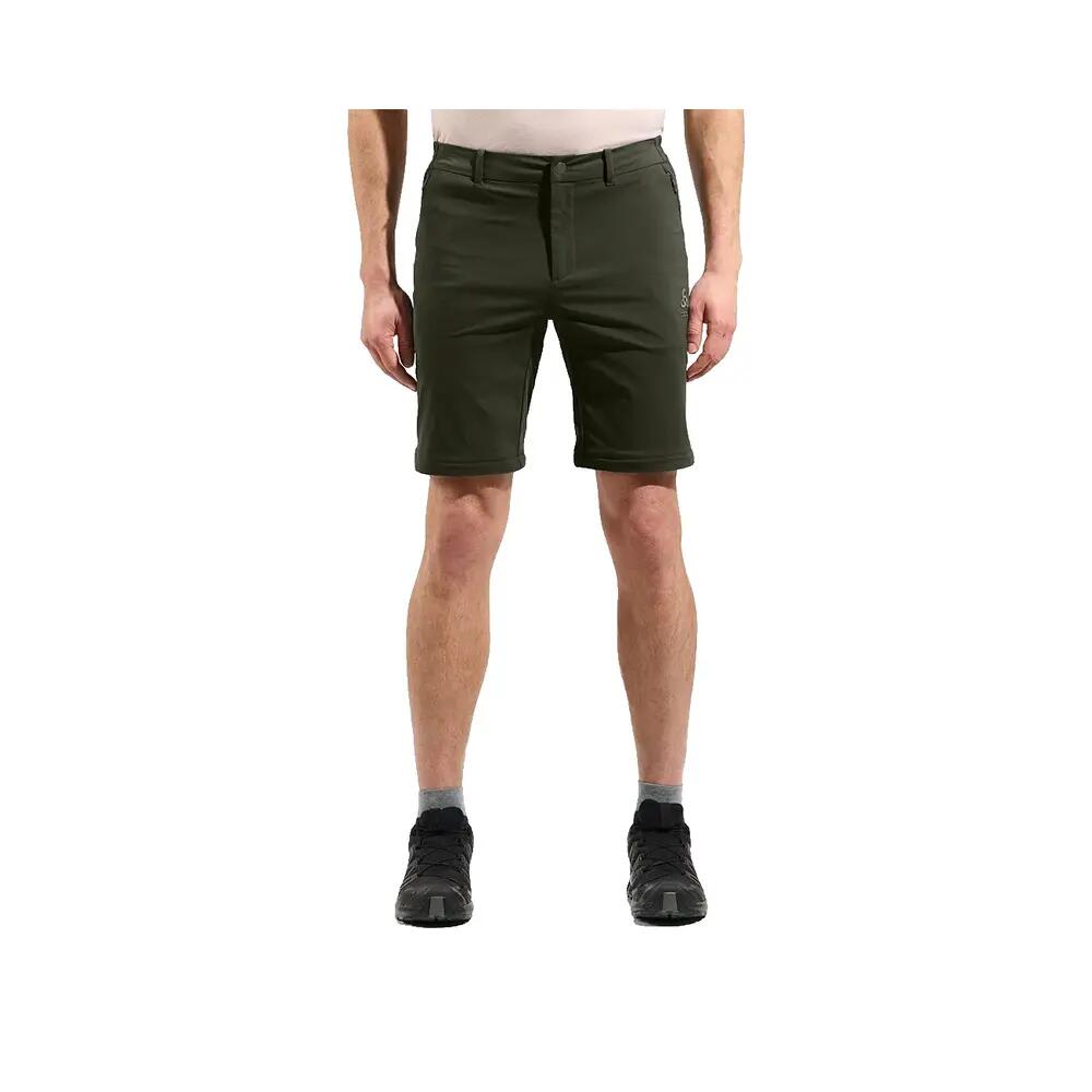 Pantalón de caminhada Odlo Ascent Light Verde Floresta 5/7