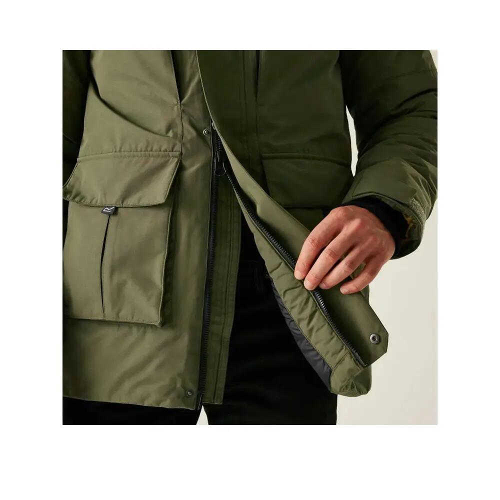 Wasserabweisende und isolierte Jacke Regatta Marron 8/10
