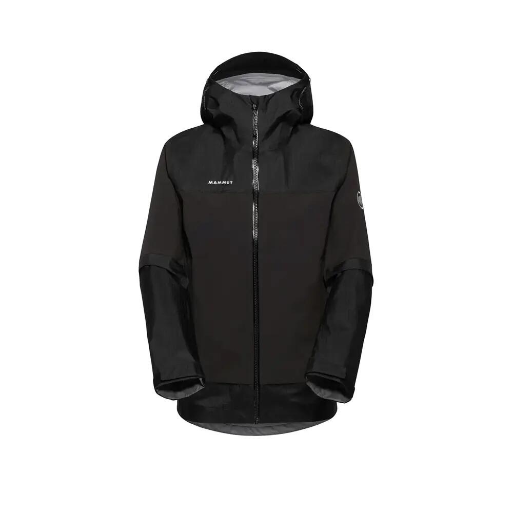 Veste imperméable Mammut Ducan Guide HS à capuche Donna Nero 2/2