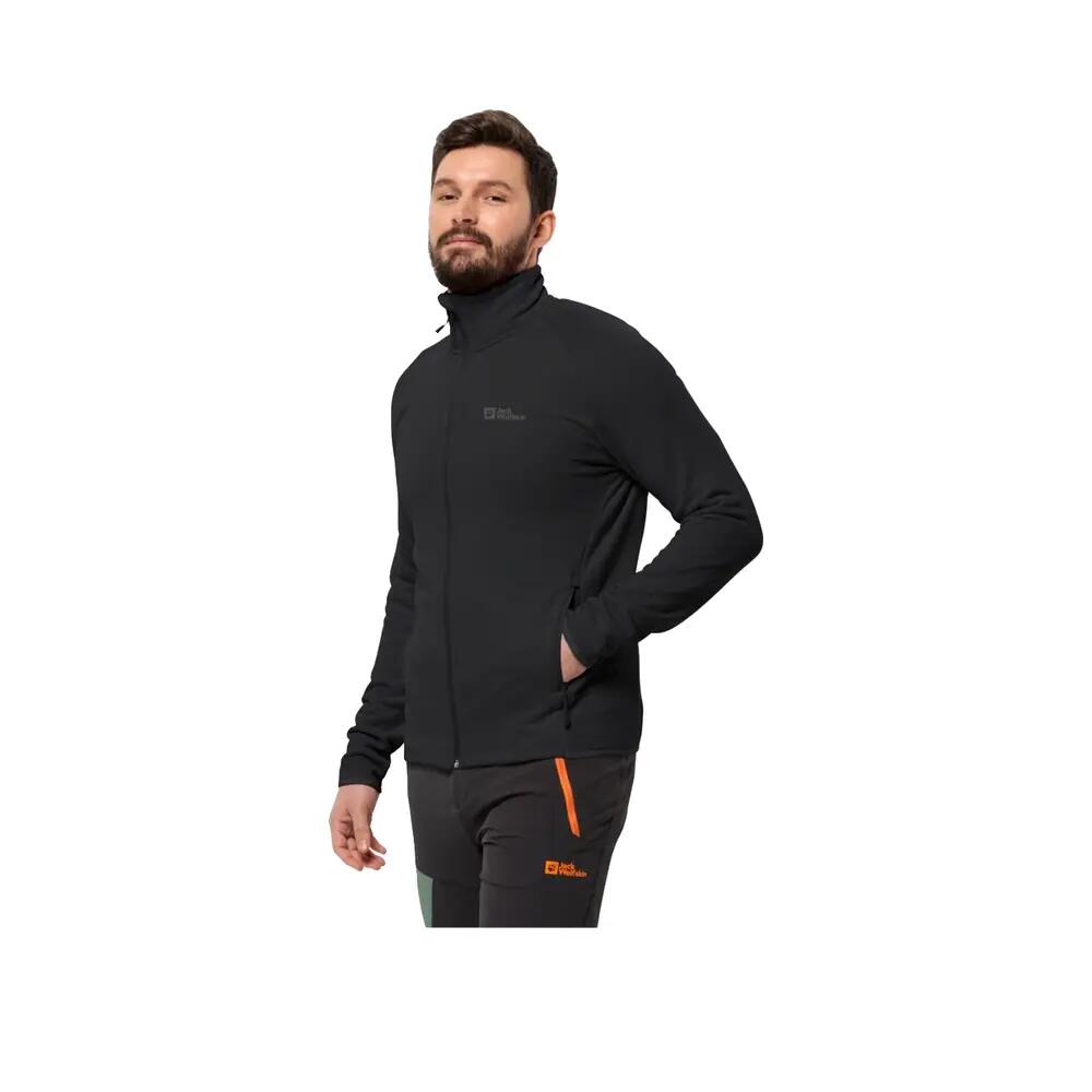 Fleecejack Jack Wolfskin Baiselberg Zwart 2/4