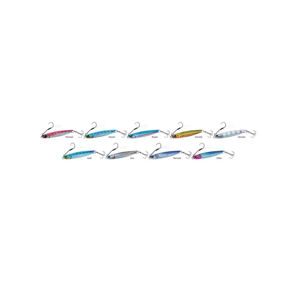 Appât de pêche Daiwa Samurai Jig UV Blue 2/3