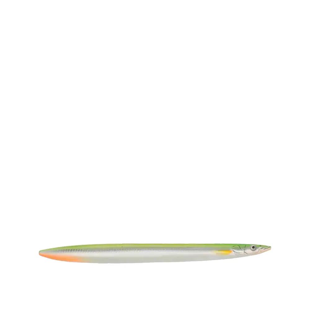 Appât de pêche Savage Gear Line Thru Sandeel Noir/Rouge 9/10